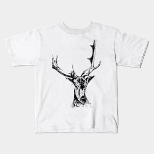 Human Deer Kids T-Shirt